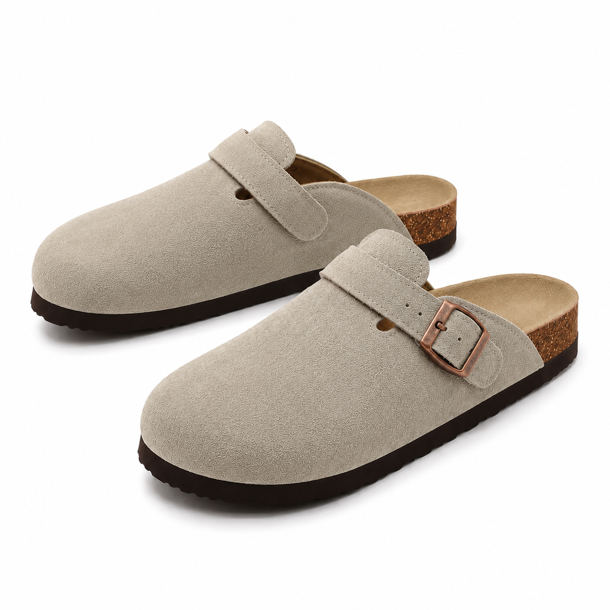 Men's Suede Cork Clogs | Legacy