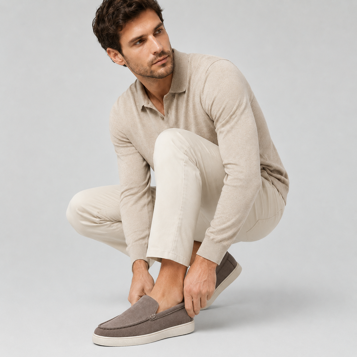 Men's Suede Slip-On Loafers | Legacy
