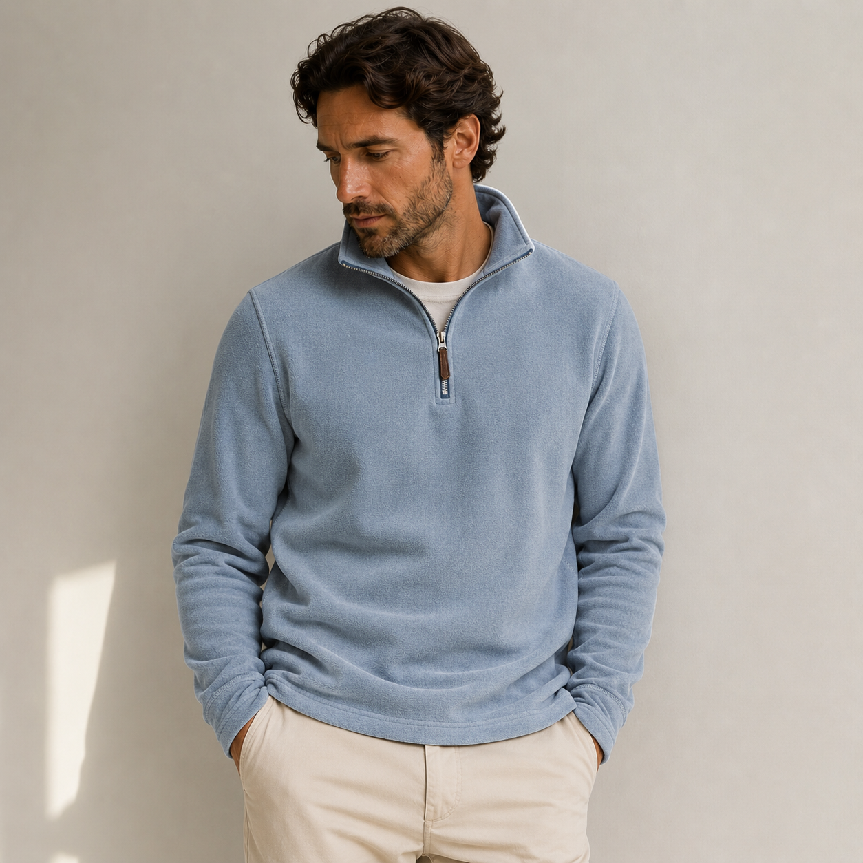 Men's Quarter-Zip Fleece Pullover | Legacy