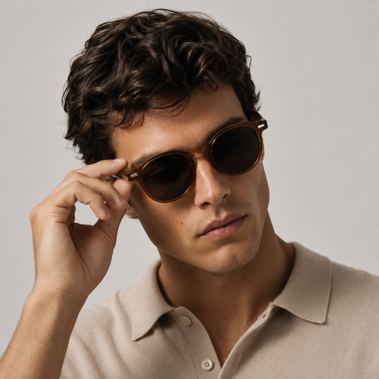 Men's Polarized Vintage Square Sunglasses | Legacy