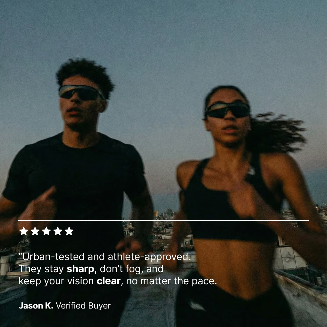 Ezzence Club JAWO – Óculos Esportivos Running & Ciclismo | UV400 - Imagem 6