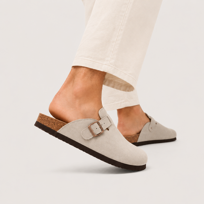 Men's Suede Cork Clogs | Legacy