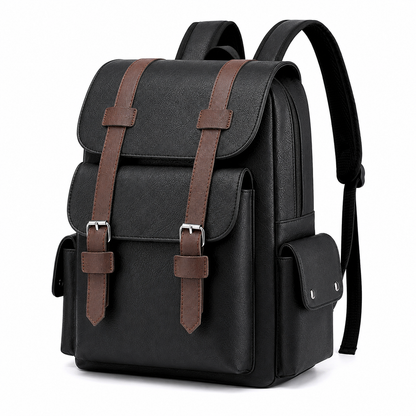 Leather Laptop Backpack for Men – 15.6" Business Travel Backpack | Legacy