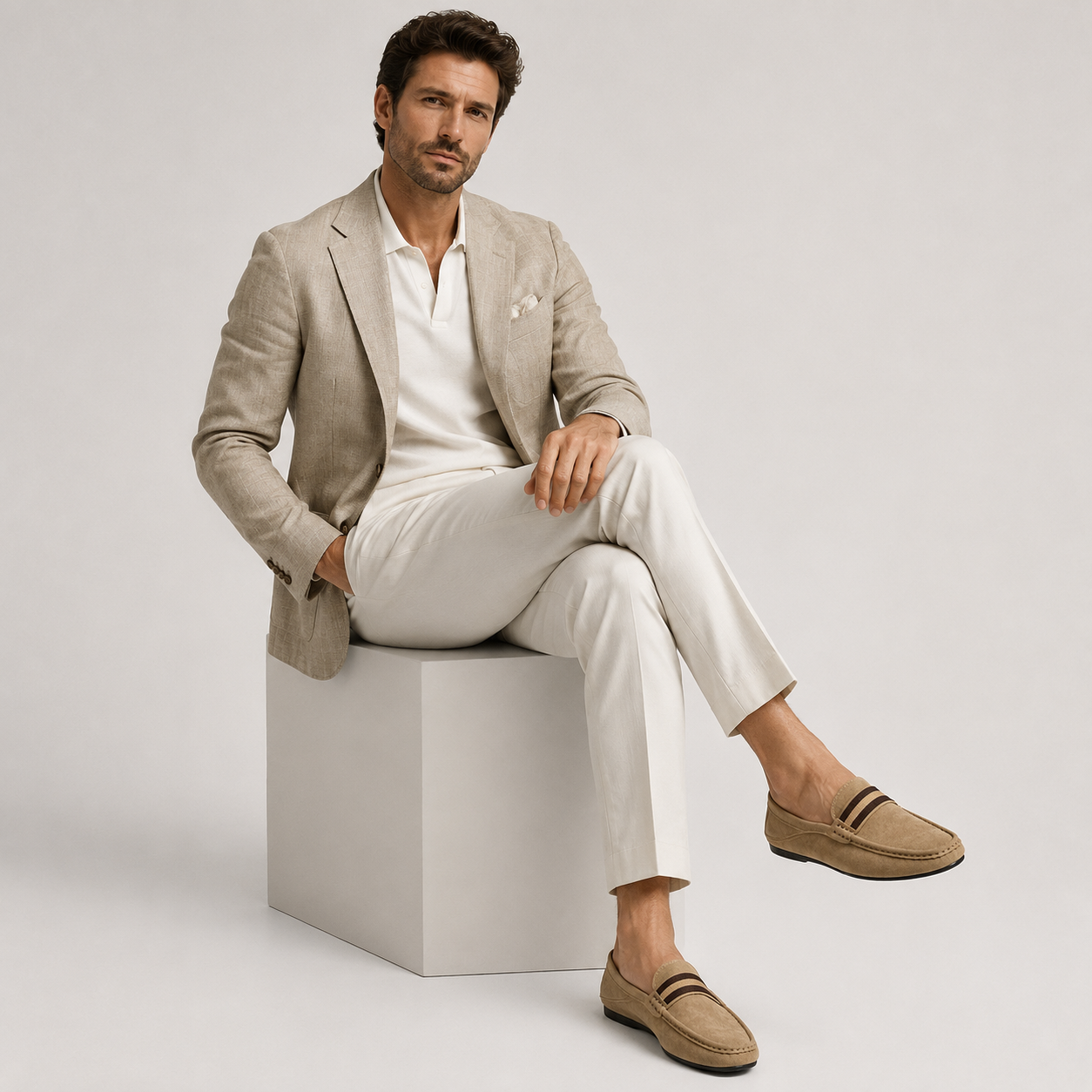 Men's Suede Mule Loafers | Legacy