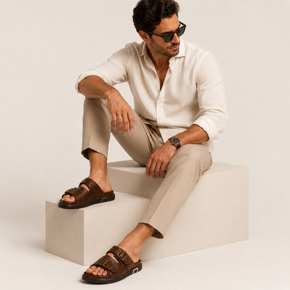 Men's Leather Casual Sandals | Legacy