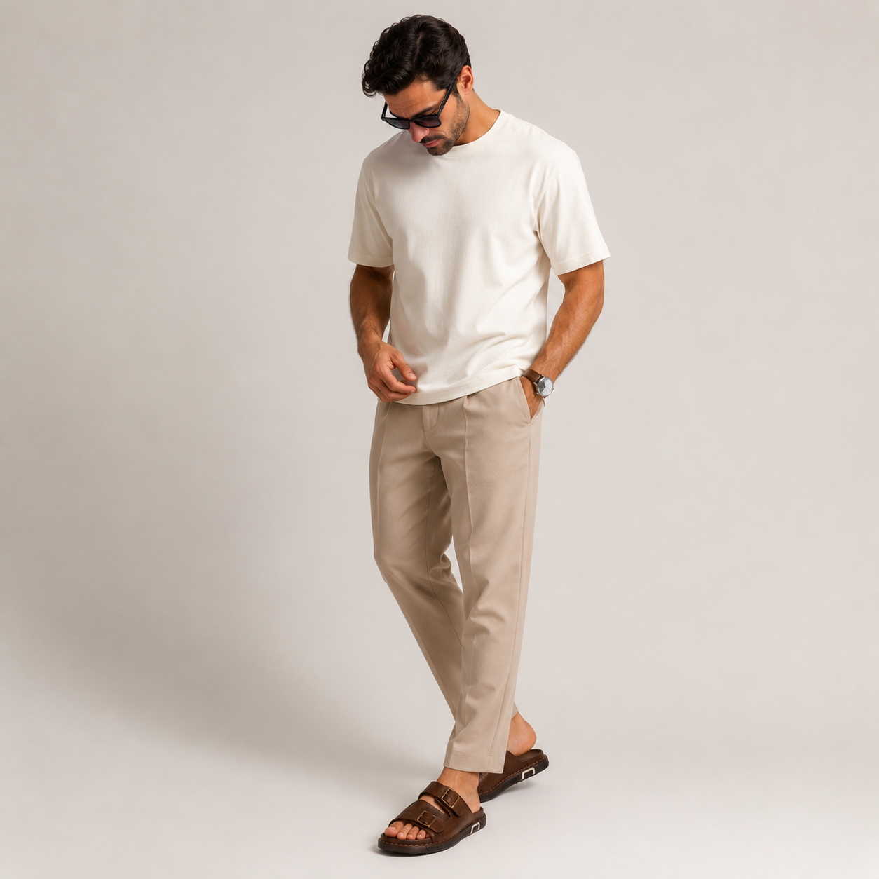 Men's Leather Casual Sandals | Legacy